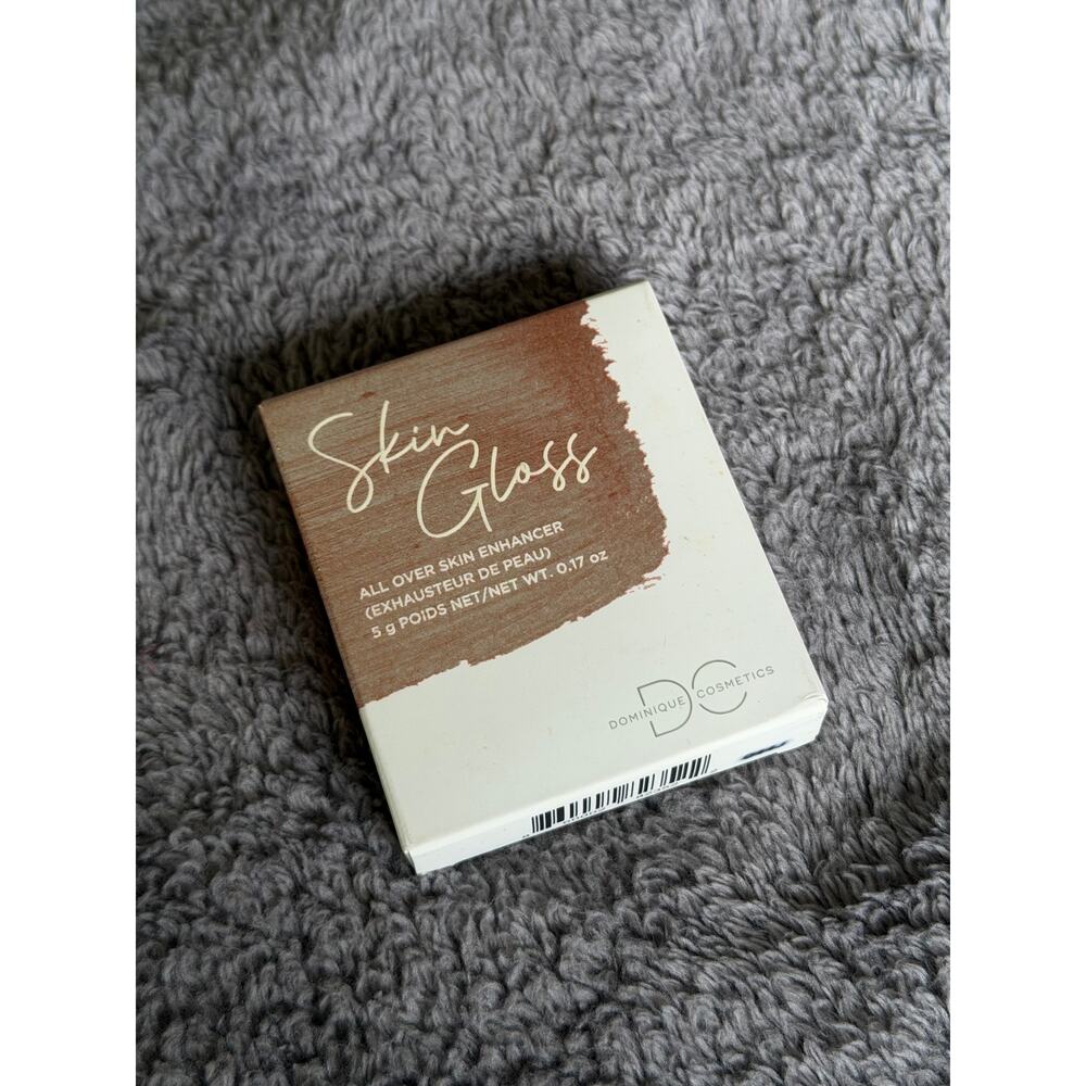 Dominique Cosmetics Skin Gloss Cream Highlighter Makeup in glossed Peach NEW